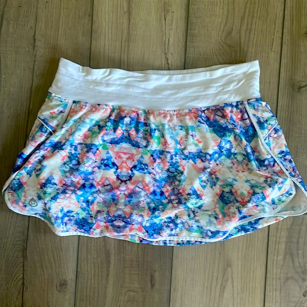 Multi Colored Tennis Skirt